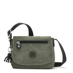 Kipling Sabian Crossbody Mini Bag Green Moss